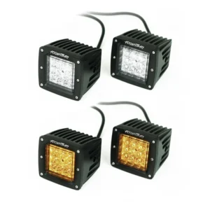 Alternative view of FCK Dual Function Chase Lights Amber/White (Pair)
