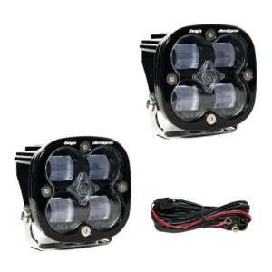 Baja Designs Squadron SAE LED Auxiliary Light Pod Pair- SAE Fog