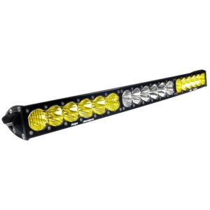 Baja Designs 30" OnX6 Arc Dual Control LED Light Bar- Amber/Clear Driving/Combo