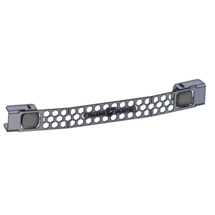 Light Bar Block-Off Screen W/ Cube Light Mounts