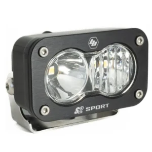 Alternative view of Baja Designs S2 Sport Black LED Auxiliary Light Pod- Universal- Clear