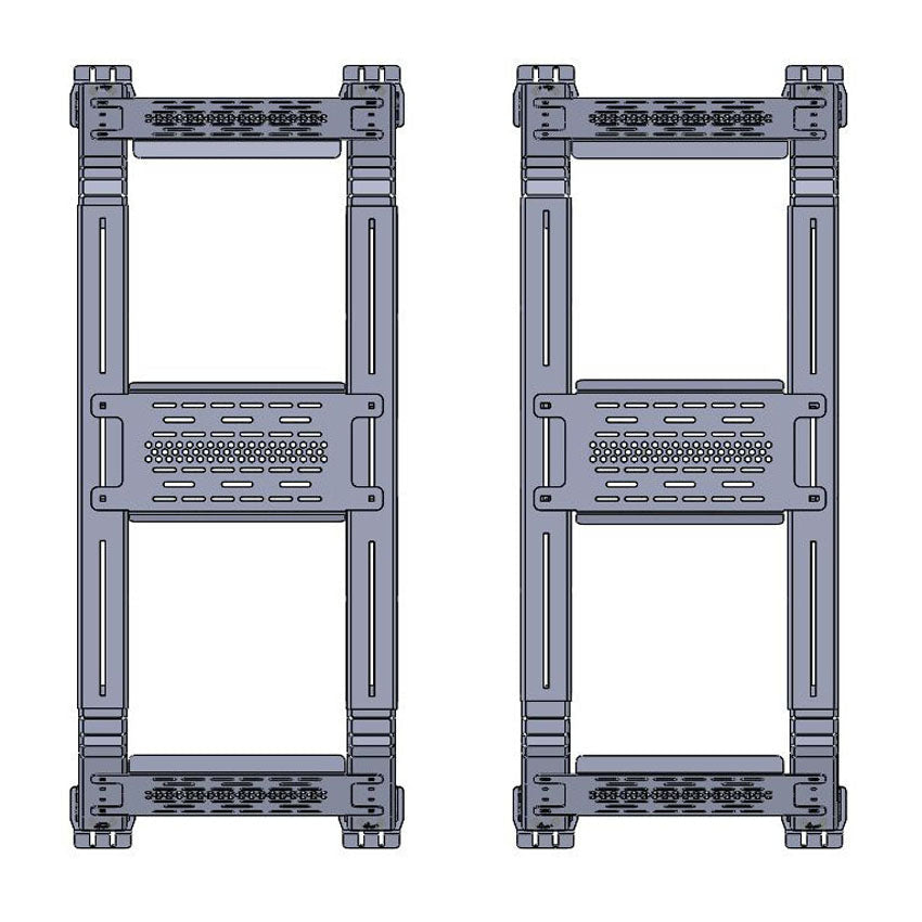 THORAX BED RACK SYSTEM- FITS DIAMOND BACK COVERS 2005-2023 TACOMA - Image 6