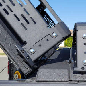 Alternative view of THORAX BED RACK SYSTEM- FITS DIAMOND BACK COVERS 2020-2022 JEEP GLADIATOR
