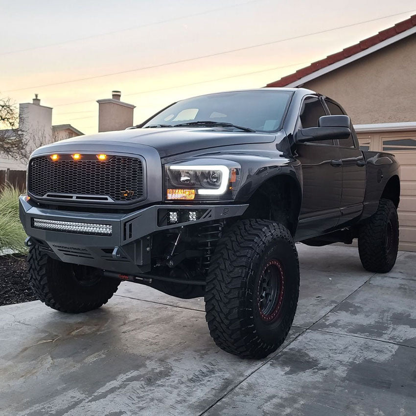 2006-2009 RAM 2500/3500 OCTANE SERIES FRONT BUMPER - Image 12