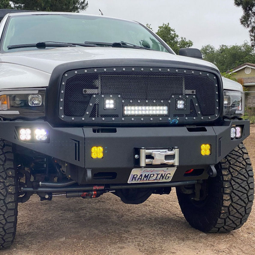 2003-2005 RAM 2500/3500 OCTANE SERIES FRONT WINCH BUMPER - Image 9