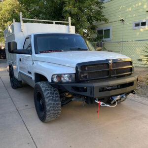 Alternative view of 1994-2002 RAM 1500/2500/3500 OCTANE SERIES FRONT WINCH BUMPER