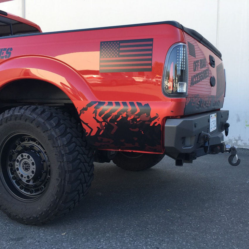1999-2016 FORD SUPERDUTY F250/F350 OCTANE SERIES REAR BUMPER - Image 3