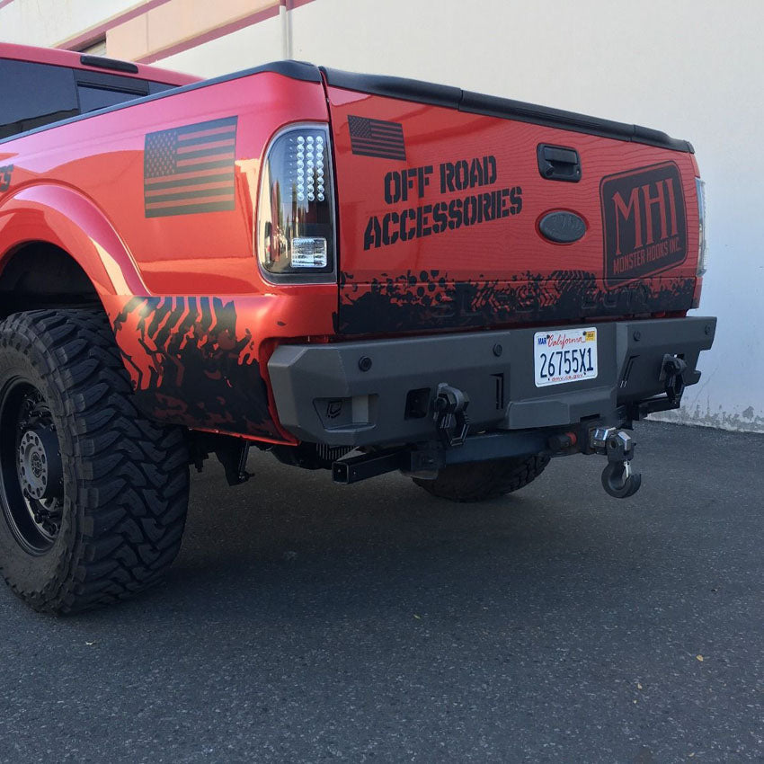 1999-2016 FORD SUPERDUTY F250/F350 OCTANE SERIES REAR BUMPER - Image 4