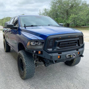 Alternative view of 2013 2018 Ram 1500 Octane Series Front Winch Bumper